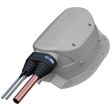 Przejście solarne i fotowoltaiczne Parotec do blachy trapezowej