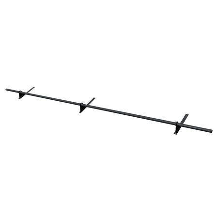 Zestaw ochrony rurowej z 1 rzędem rur do pokryć płaskich