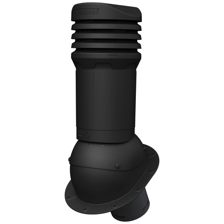 Kominek wentylacyjny z odpływem kondensatu DN125 mm Parotec do pokryć płaskich