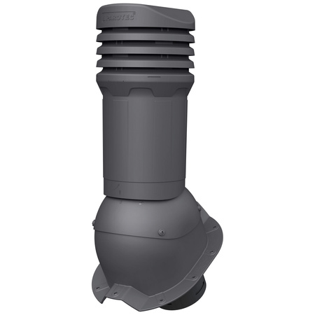Kominek wentylacyjny z odpływem kondensatu DN125 mm Parotec do blachy trapezowej