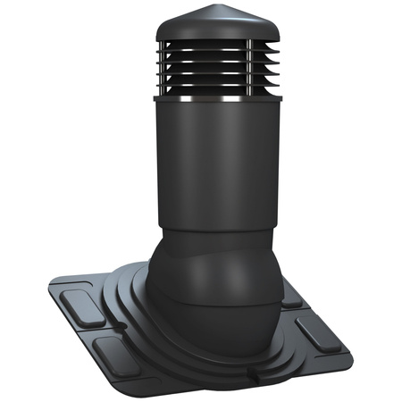 Kominek wentylacyjny izolowany DN125 mm Parotec do blachodachówki