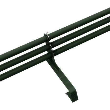 Zestaw ochrony rurowej z 3 rzędami rur do dachówek betonowych i ceramicznych