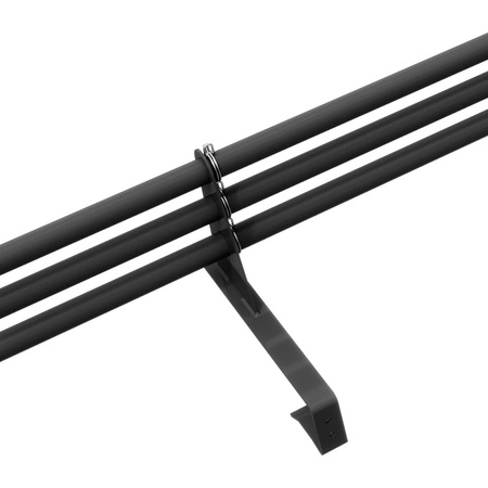 Zestaw ochrony rurowej z 3 rzędami rur do dachówek betonowych i ceramicznych