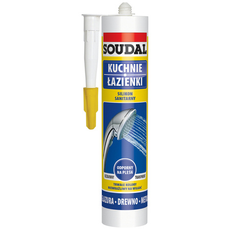Silikon sanitarny Soudal