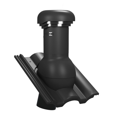 Kominek z odpływem kondensatu Tile Pro do dachówki betonowej o średnicy 150 mm