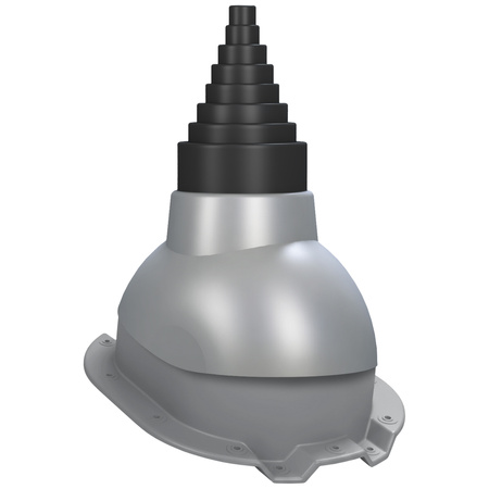 Przejście antenowe Parotec do blachy trapezowej