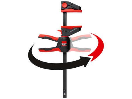 Ścisk jednoręczny szybkomocujący z uchwytem obrotowym Bessey EZ360M 150/60