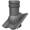 Kominek wentylacyjny niski DN125 mm Parotec do dachówki betonowej - Euronit Profil S