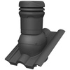 Kominek wentylacyjny niski DN125 mm Parotec do dachówki betonowej - Euronit Ekstra