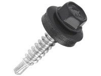 Wkręt samowiercący z podkładką do mocowania blach na zakład 4,8 mm x 19 mm - Wkręt-Met