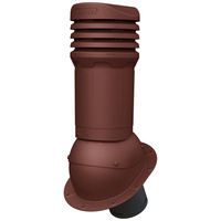 Kominek wentylacyjny z odpływem kondensatu DN125 mm Parotec do pokryć płaskich