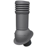 Kominek wentylacyjny z odpływem kondensatu DN125 mm Parotec do pokryć płaskich