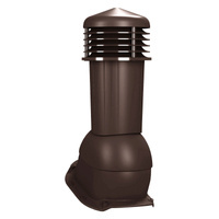 Kominek wentylacyjny z odpływem kondensatu DN125 mm Parotec do blachodachówki