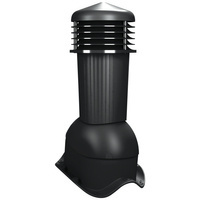 Kominek wentylacyjny z odpływem kondensatu DN125 mm Parotec do blachodachówki