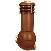 Kominek wentylacyjny z odpływem kondensatu DN125 mm Parotec do blachodachówki