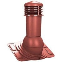 Kominek wentylacyjny z odpływem kondensatu DN125 mm Parotec do blachodachówki