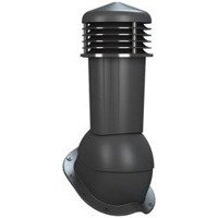 Kominek wentylacyjny z odpływem kondensatu DN125 mm Parotec do blachodachówki