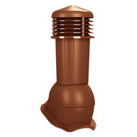 Kominek wentylacyjny z odpływem kondensatu DN125 mm Parotec do blachodachówki