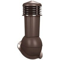 Kominek wentylacyjny z odpływem kondensatu DN125 mm Parotec do blachodachówki