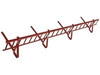 Zestaw płotka przeciwśniegowego o długości 200 cm i wysokości 20 cm, do blachodachówki o module 420 mm / 20 mm