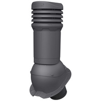 Kominek wentylacyjny z odpływem kondensatu DN125 mm Parotec do blachy trapezowej