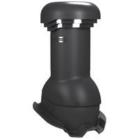 Kominek z wentylatorem o średnicy 125mm Perfekta Pro do blachy trapezowej z odpływem kondensatu