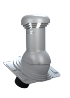 Kominek z odpływem kondensatu o średnicy 125 mm Uniwersal Pro do pokryć profilowanych