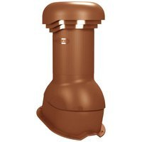 Kominek z wentylatorem o średnicy 125mm Perfekta Pro do blachy trapezowej z odpływem kondensatu