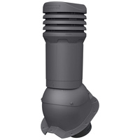 Kominek wentylacyjny z odpływem kondensatu DN125 mm Parotec do blachy trapezowej