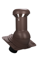 Kominek z odpływem kondensatu o średnicy 125 mm Uniwersal Pro do pokryć profilowanych