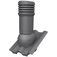 Kominek wentylacyjny izolowany DN125 mm Parotec do dachówki betonowej