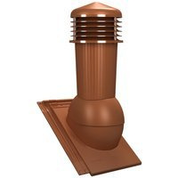 Kominek wentylacyjny DN125 mm Parotec do dachówki ceramicznej