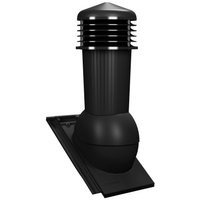 Kominek wentylacyjny z odpływem kondensatu DN125 mm Parotec do dachówki ceramicznej