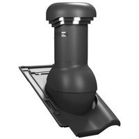 Kominek nieizolowany z odpływem kondensatu Tile Pro do dachówki ceramicznej o średnicy 125mm