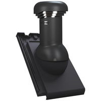 Kominek nieizolowany z odpływem kondensatu Tile Pro do dachówki ceramicznej o średnicy 125mm