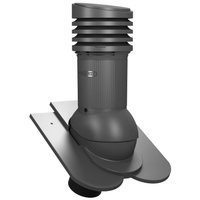 Kominek nieizolowany z odpływem kondensatu Tile Evo do dachówki ceramicznej o średnicy 125mm