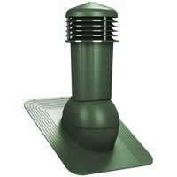 Kominek nieizolowany z odpływem kondensatu Standard Plus do pokryć bitumicznych o średnicy 125mm