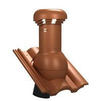 Kominek z odpływem kondensatu Tile Pro do dachówki betonowej o średnicy 150 mm