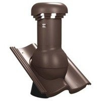 Kominek z odpływem kondensatu Tile Pro do dachówki betonowej o średnicy 150 mm