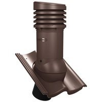 Kominek z odpływem kondensatu Tile Evo do dachówki betonowej o średnicy 150 mm