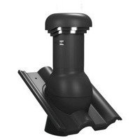 Kominek z odpływem kondensatu Tile Pro do dachówki betonowej o średnicy 150 mm