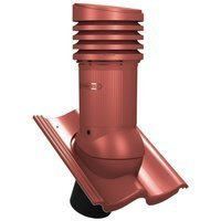 Kominek z odpływem kondensatu Tile Evo do dachówki betonowej o średnicy 150 mm