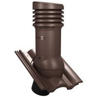 Kominek z odpływem kondensatu Tile Evo do dachówki betonowej o średnicy 150 mm