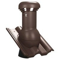 Kominek z odpływem kondensatu Tile Pro do dachówki betonowej o średnicy 150 mm