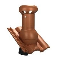 Kominek z odpływem kondensatu Tile Pro do dachówki betonowej o średnicy 150 mm