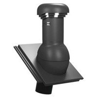 Kominek z odpływem kondensatu Tile Pro do dachówki betonowej o średnicy 150 mm