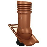 Kominek z odpływem kondensatu Tile Evo do dachówki ceramicznej o średnicy 150 mm