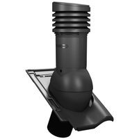 Kominek z odpływem kondensatu Tile Evo do dachówki ceramicznej o średnicy 150 mm