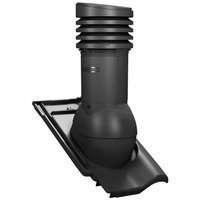 Kominek z odpływem kondensatu Tile Evo do dachówki ceramicznej o średnicy 150 mm