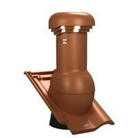 Kominek z odpływem kondensatu Tile Pro do dachówki ceramicznej o średnicy 150 mm